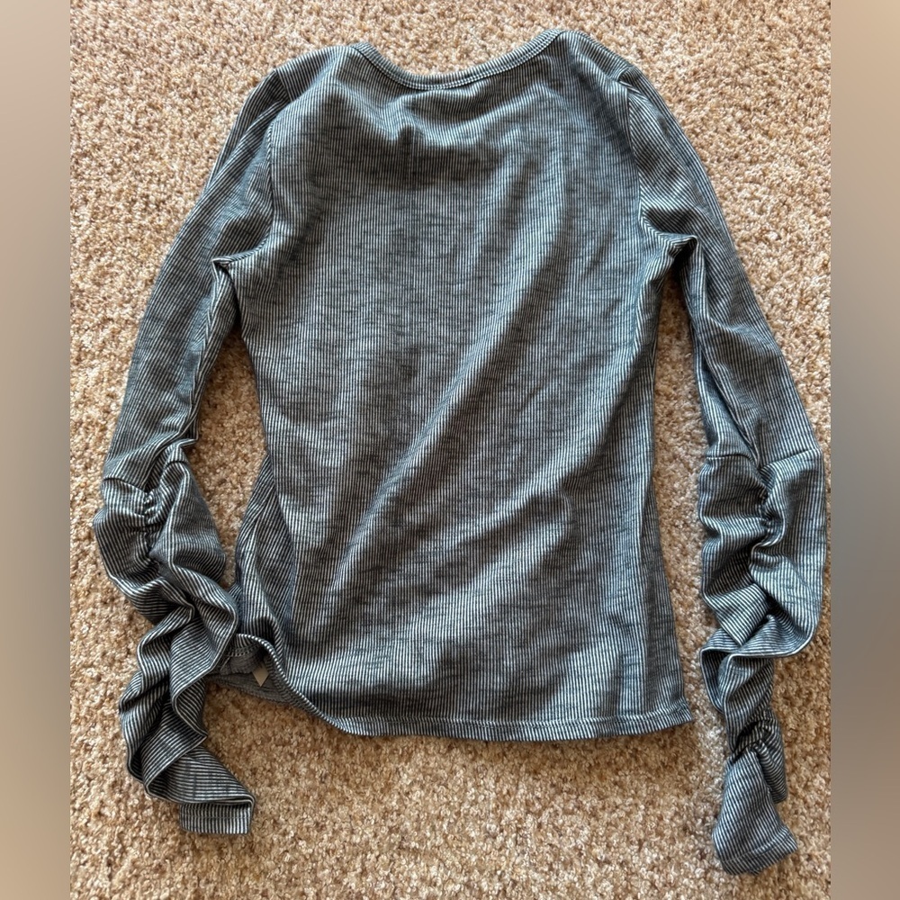 Free People Intimately top size small teal rouched - Picture 2 of 5